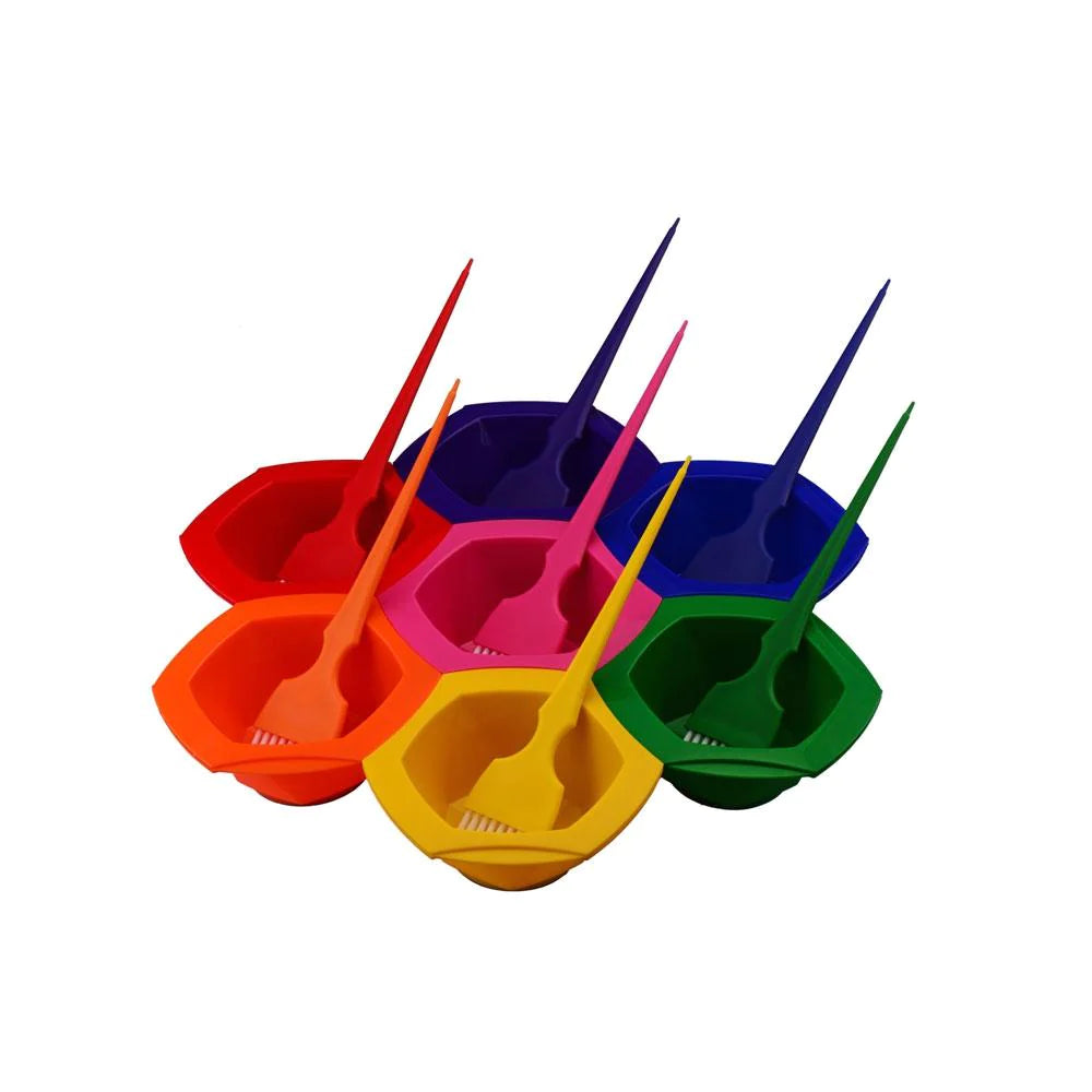 Prisma Rainbow Tint Bowl Set - 7pc Hair Colour Prisma 
