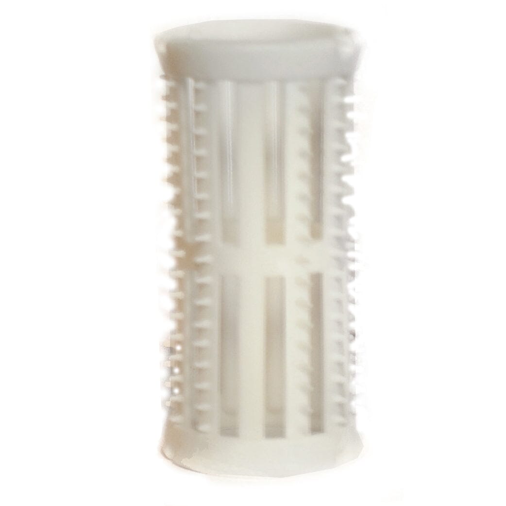 Head Jog White 30mm Rollers with Pins Hair Curler Head Jog 