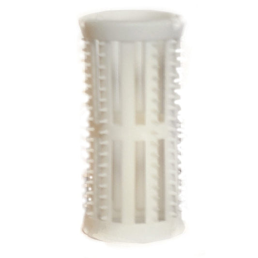 Head Jog White 30mm Rollers with Pins Hair Curler Head Jog 