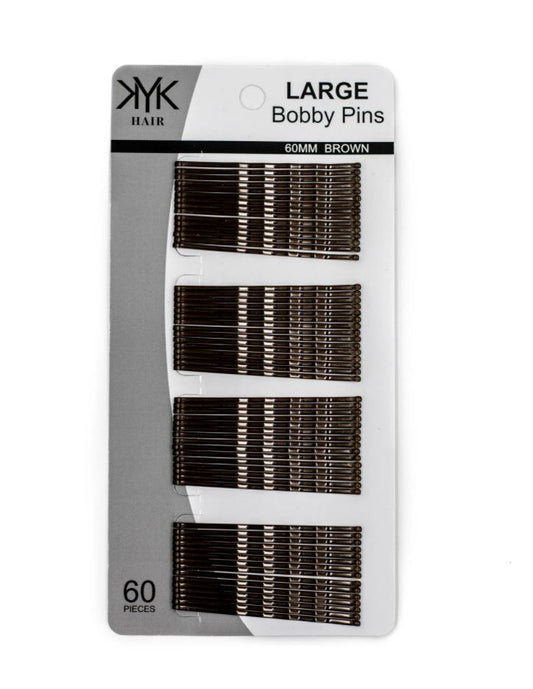 KYK HAIR - Large Bobby Pin Board - 60MM BROWN Pro Styling UK 