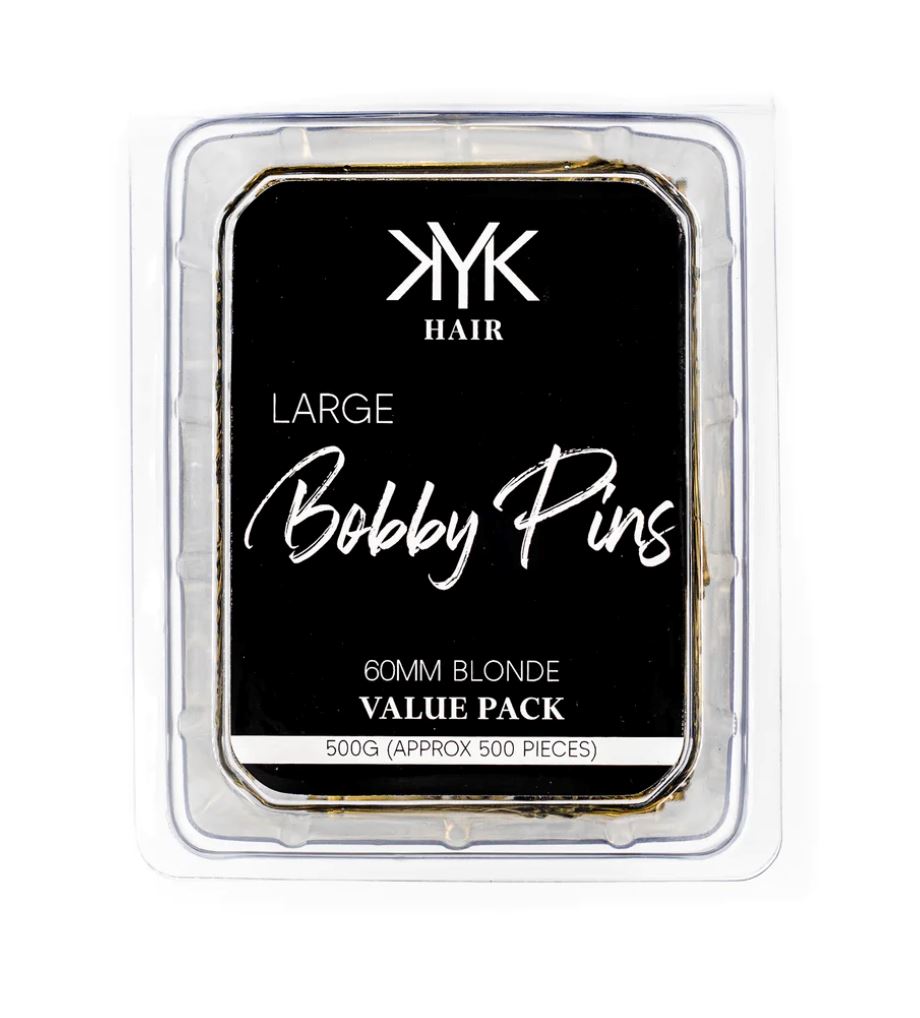 KYK HAIR - Bobby Pins Large - 60MM Blonde Hair Pins KYK Hair 