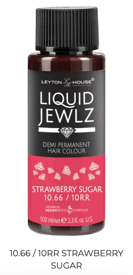 Leyton House Liquid Jewlz Hair Colour Leyton House Strawberry Sugar 