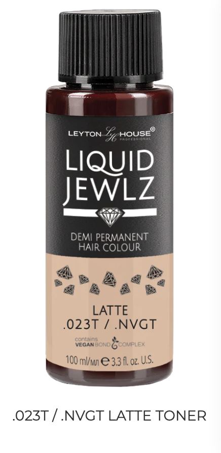 Leyton House Liquid Jewlz Hair Colour Leyton House Latte 
