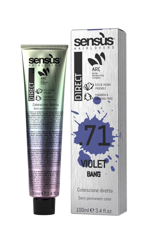 Sensus Direct Bang .71 Violet Hair Colour Sensus 