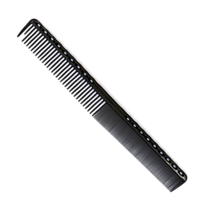 YS Park 331 Japanese Cutting Comb (230 mm) Hair Comb YS Park Carbon Black 
