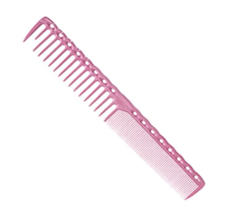 YS Park 332 Japanese Round Tooth Cutting Comb (185 mm) Hair Comb YS Park Pink 