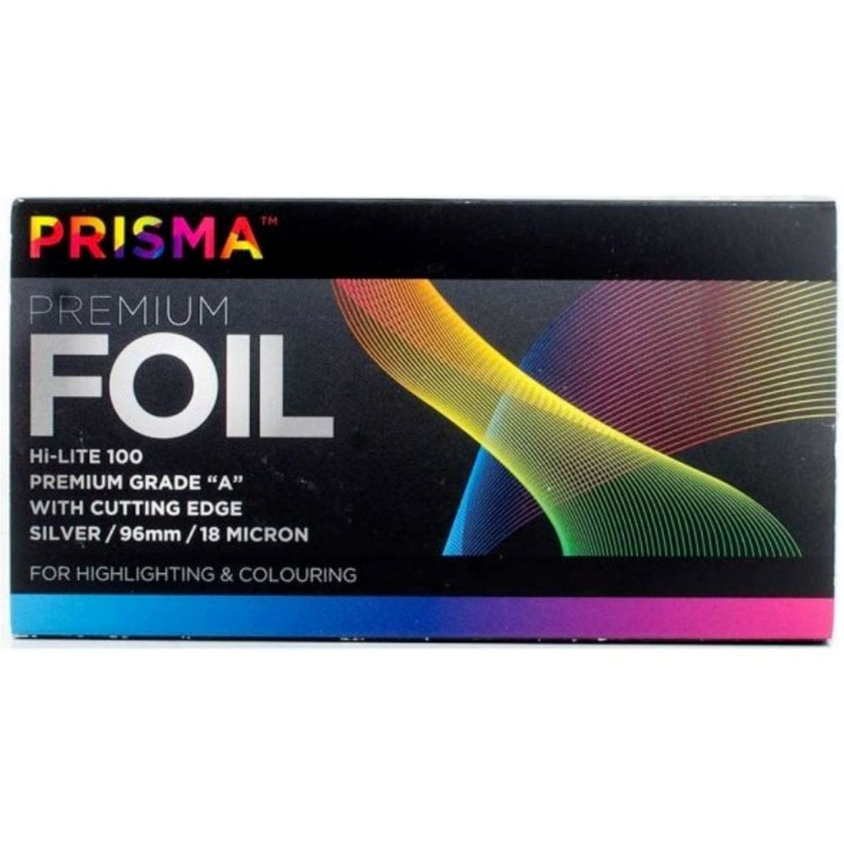 PRISMA Silver Foil 100mm x 100m – Pro Styling UK