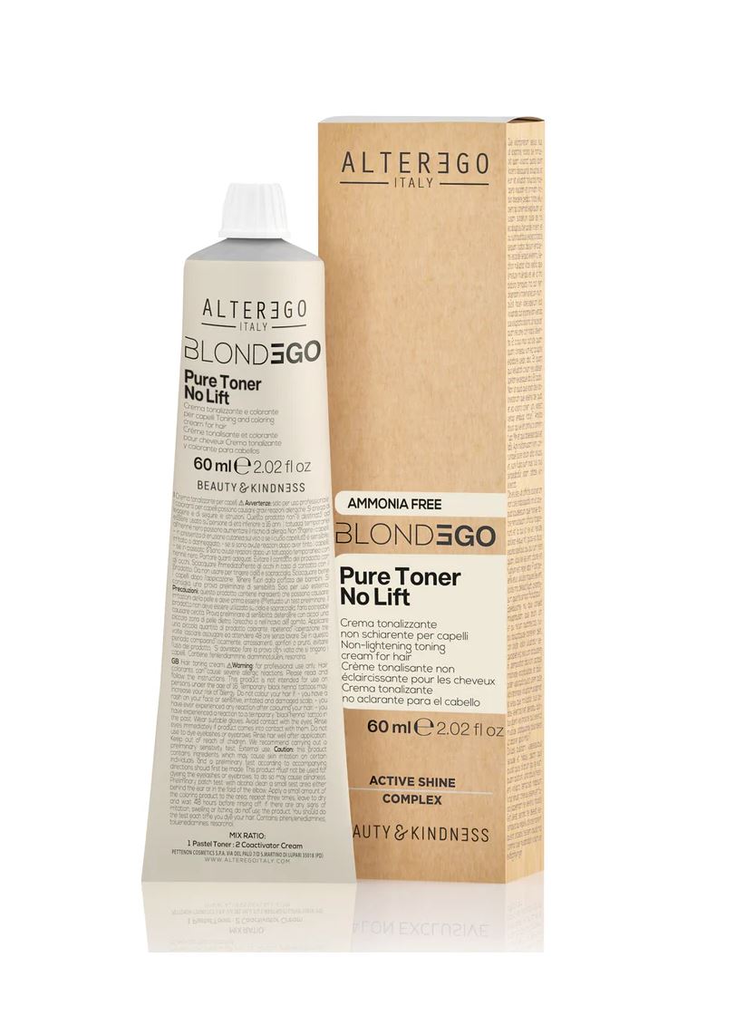 AlterEgo BlondEgo Pure Toner No Lift 60ml Hair Bleach AlterEgo /0 Natural 