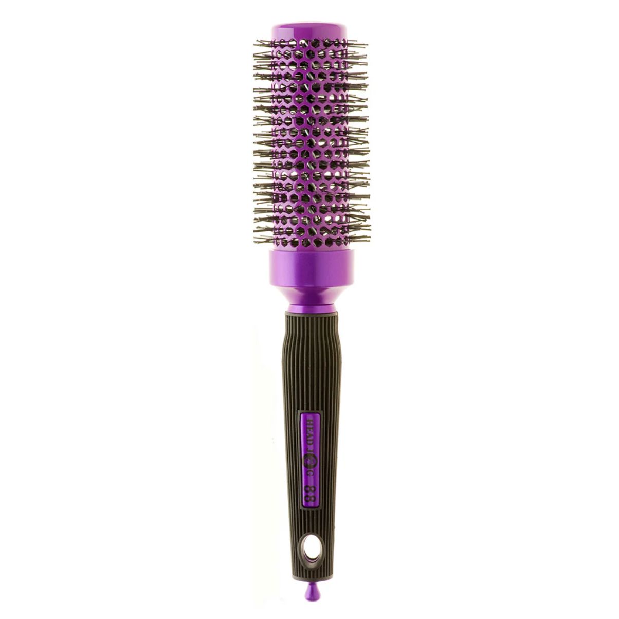 Head Jog Purple Barrel Brush Hair Brush Head Jog Purple 88 33mm 