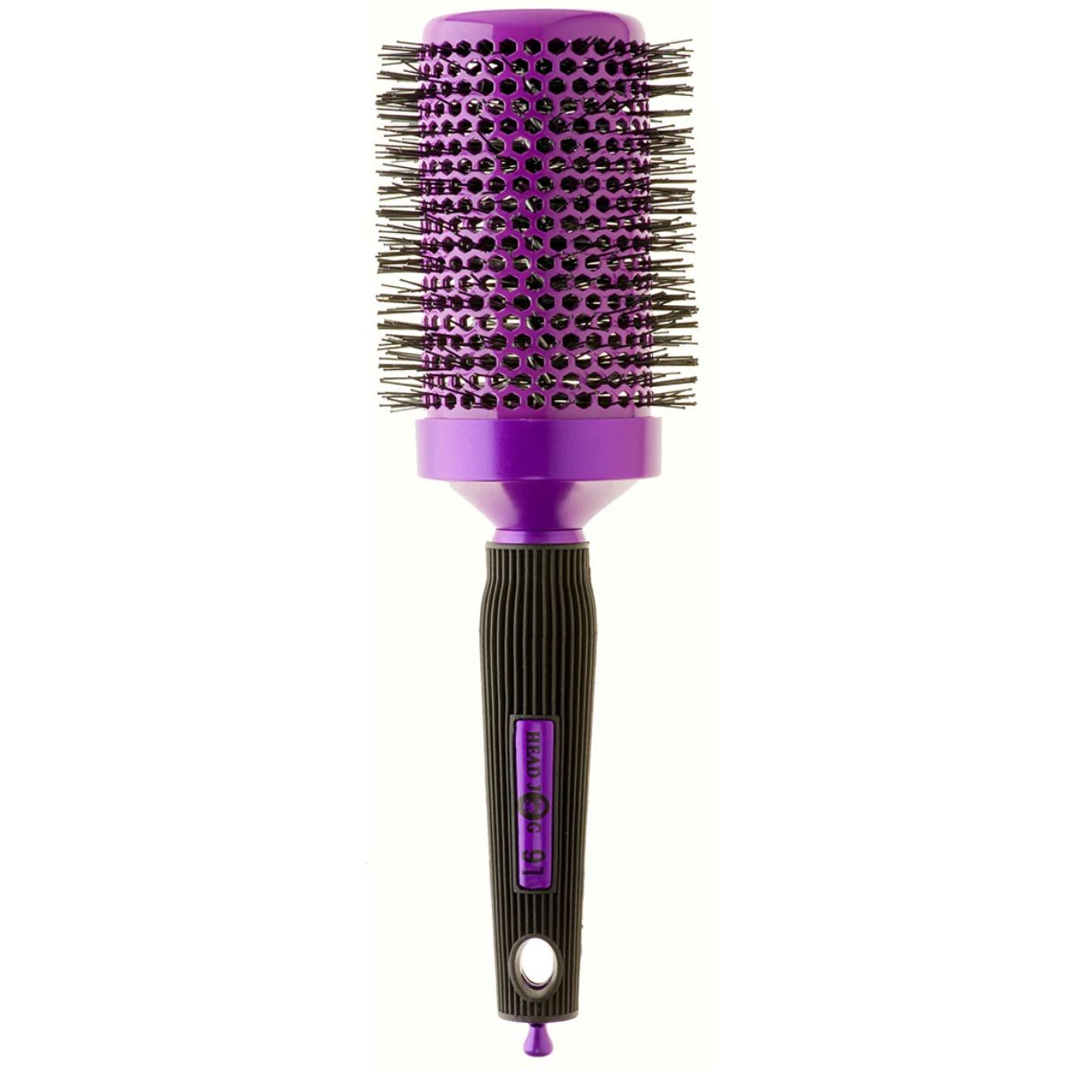 Head Jog Purple Barrel Brush Hair Brush Head Jog Purple 91 60mm 