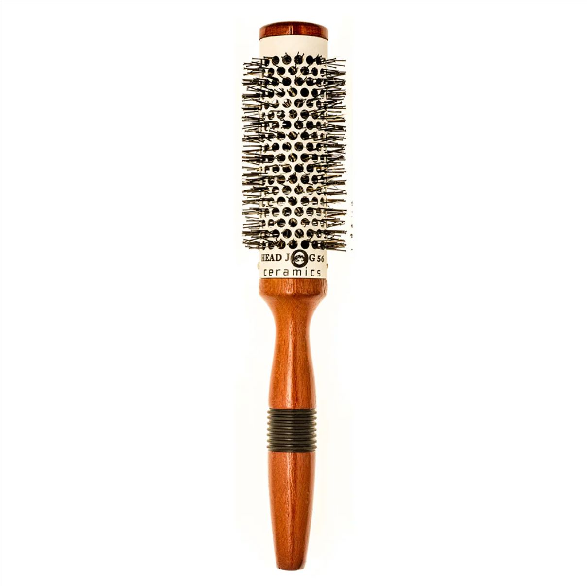 Head Jog Wood Ceramics Barrel Brush Hair Brush Head Jog 56 33mm 