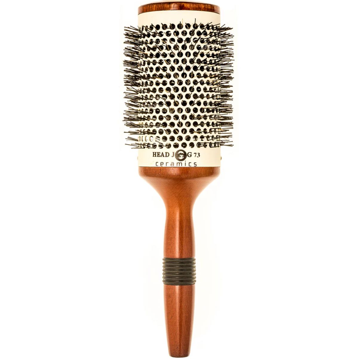 Head Jog Wood Ceramics Barrel Brush Hair Brush Head Jog 73 63mm 