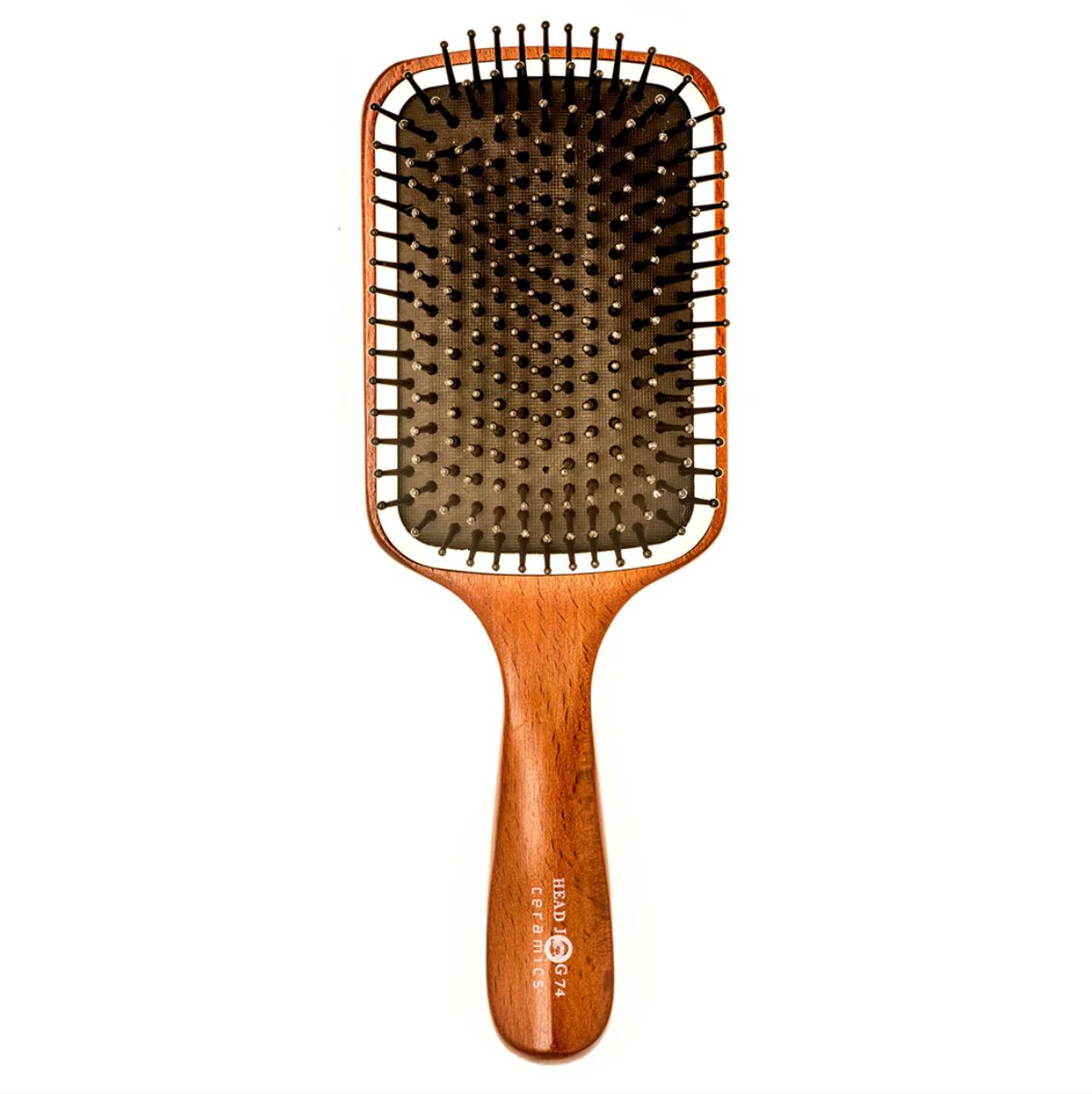 Head Jog Wood Ceramics Barrel Brush Hair Brush Head Jog 74 Paddle 