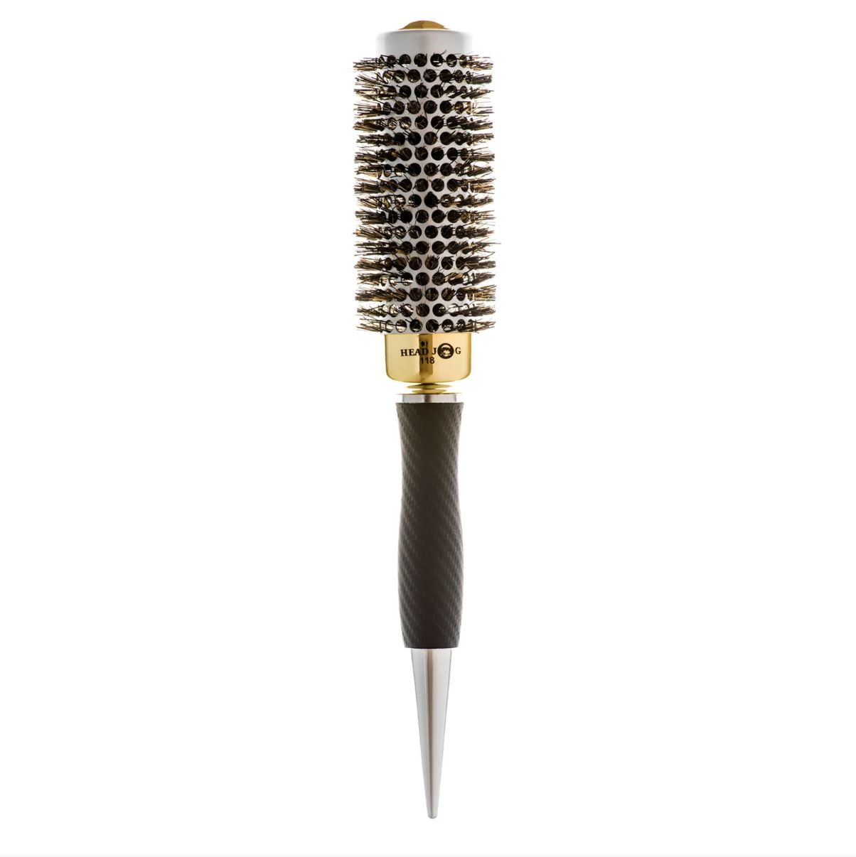 Head Jog Gold Thermal Barrel Brush Hair Brush Head Jog 118 34mm 