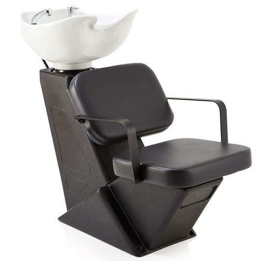 REM Nero Baltic Salon Backwash Unit - Black - Next Day Delivery Salon Furniture REM 