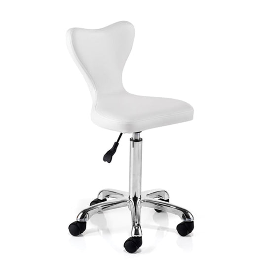 REM Clover Beauty Stool - White - Next Day Delivery Salon Furniture REM 