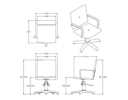 REM Atlas Backwash Chair - All Colours Salon Furniture REM 