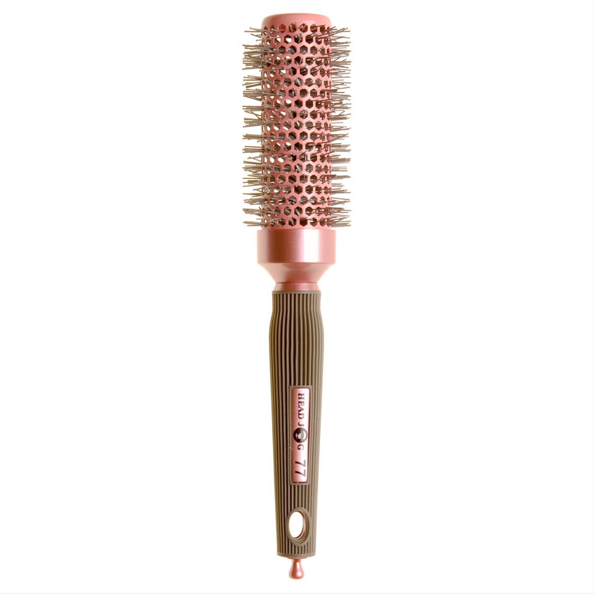 Head Jog Pink Barrel Brush Hair Brush Head Jog Pink 77 33mm 