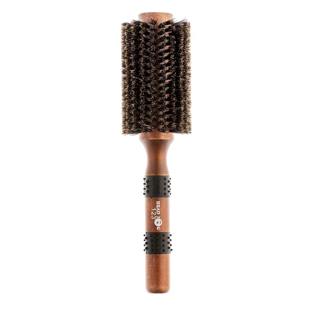 Head Jog Natural Boar Bristle Round Brush Hair Brush Head Jog 123 33mm 