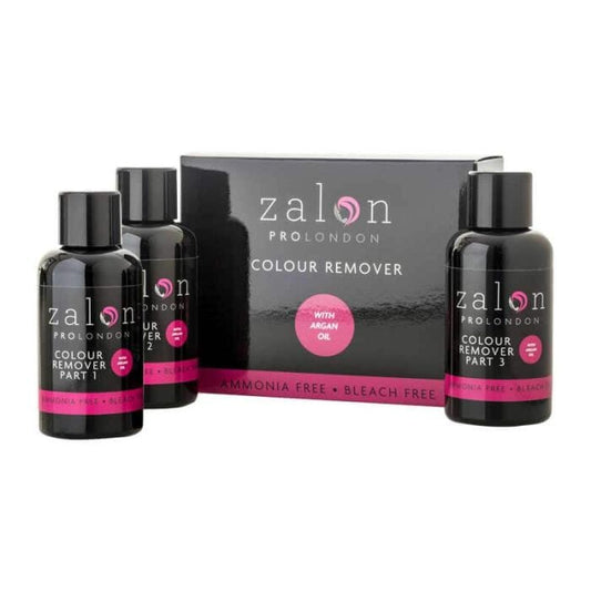 Zalon Pro London Colour Remover Single Application 3 x 50ml Hair Colour Zalon Pro 