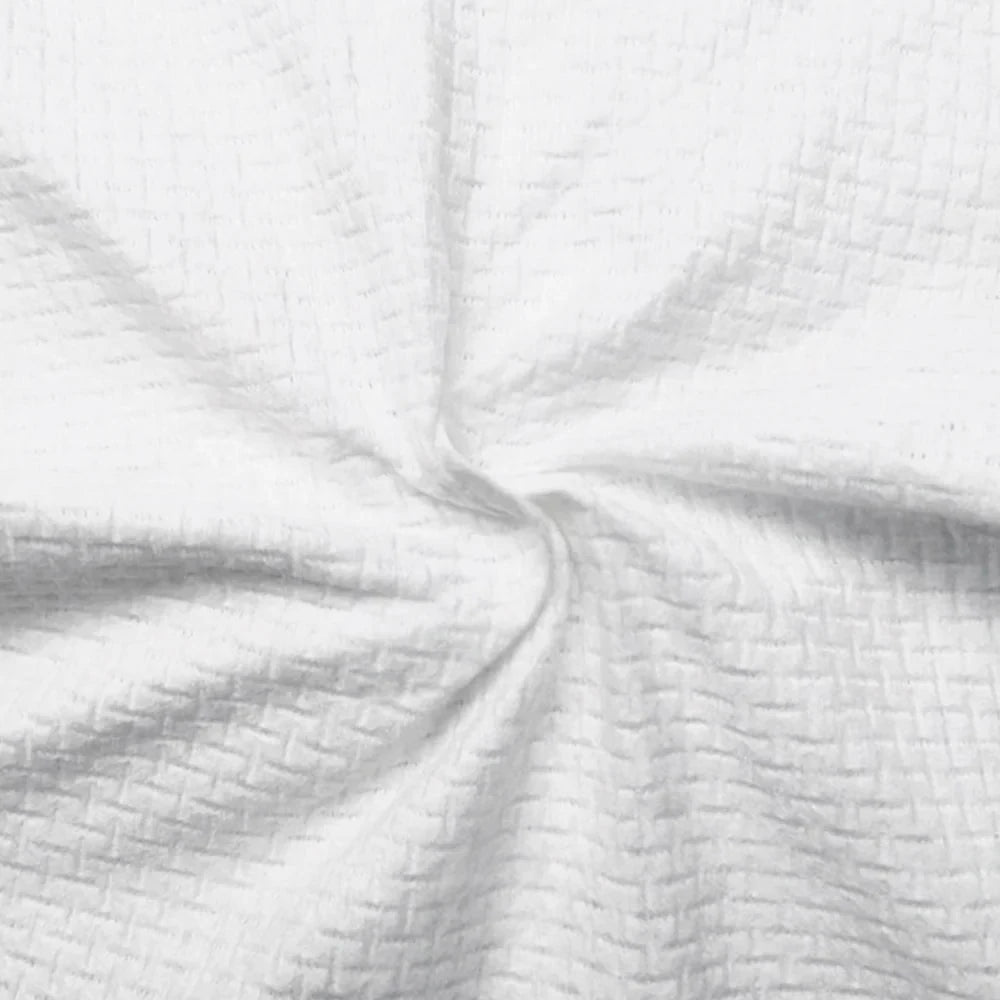 Ecodri Waffle Disposable Towels White Pack of 50 Hair Tools 