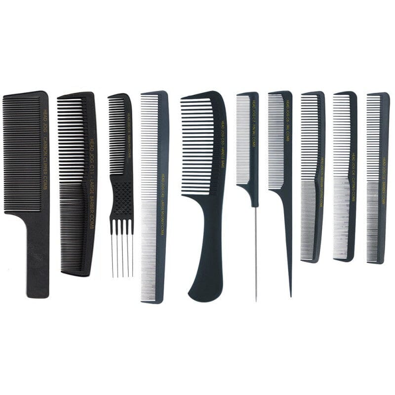 Head Jog C11 Large Carbon Barber Comb Head Jog 