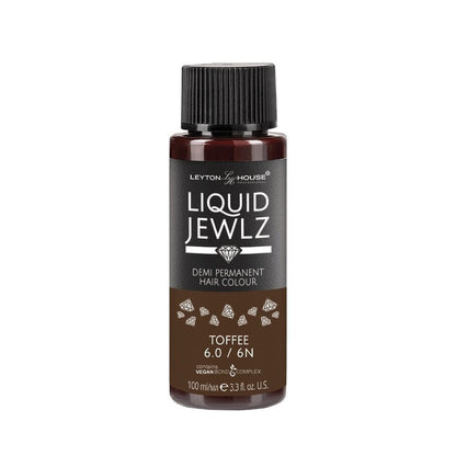 Leyton House Liquid Jewlz Hair Colour Leyton House Toffee 6.0/6N 