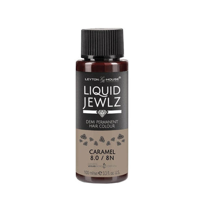 Leyton House Liquid Jewlz Hair Colour Leyton House Caramel 8.0/8N 