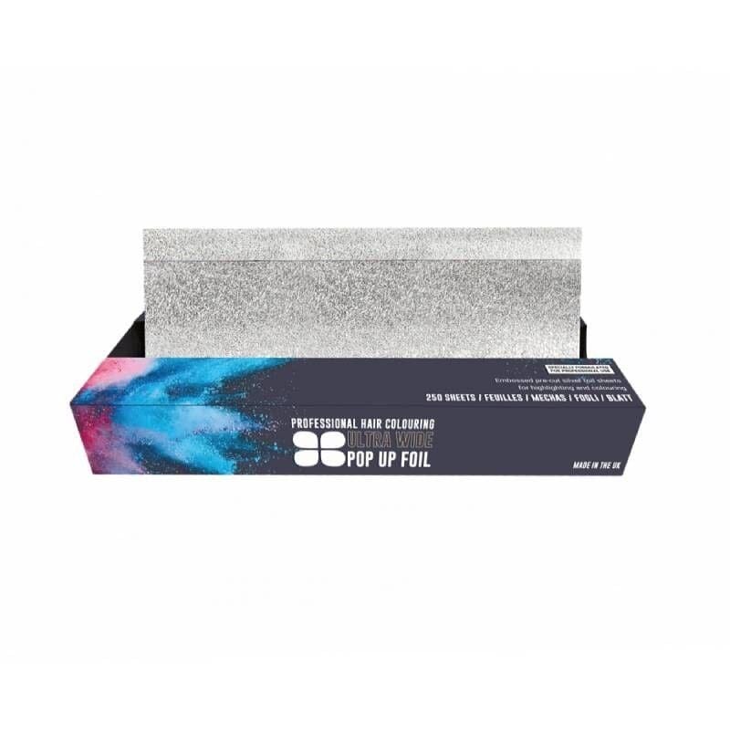 Procare Embossed Silver Ultra Wide Foil Pop Up 270mm x 300mm 250 Sheets
