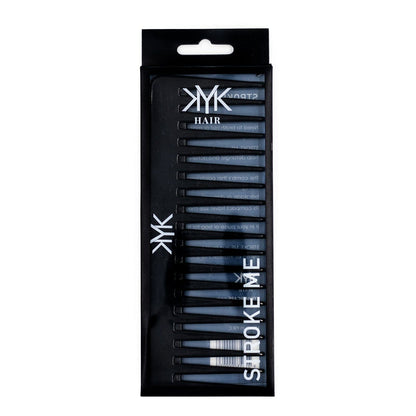 KYK HAIR - Stroke Me Comb - BLACK Comb KYK Hair Care 